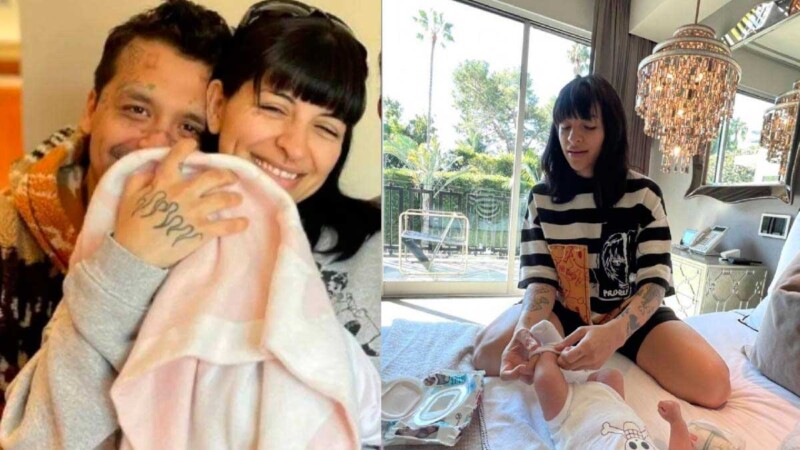 Mamá de Nodal filtra la imagen de la bebé del cantante con Cazzu