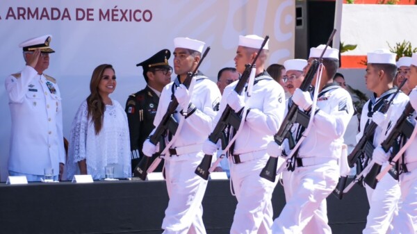 Destaca Mara Lezama humanismo y solidaridad de la Marina Armada de México en Quintana Roo