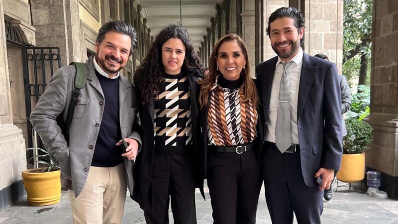 Mara Lezama gestiona y da seguimiento en México a proyectos y programas para las y los quintanarroenses