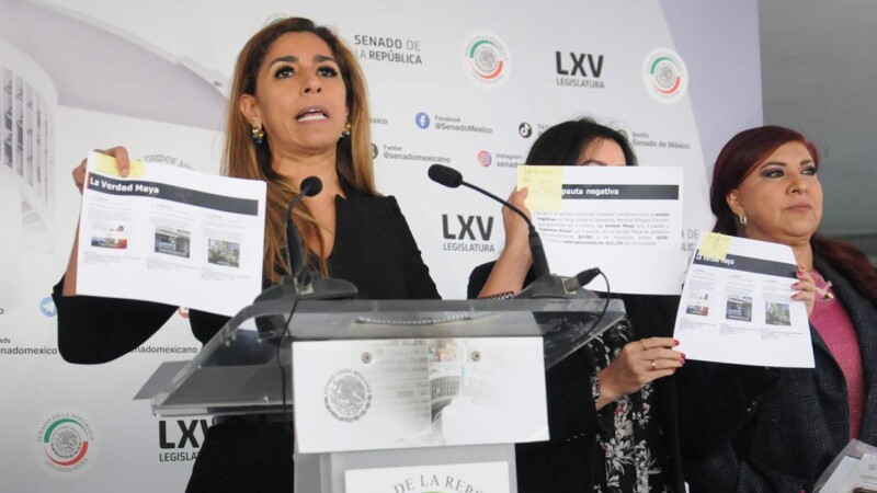 Marybel Villegas, senadora de Morena por Quintana Roo, denuncia violencia política y "guerra sucia" en su contra