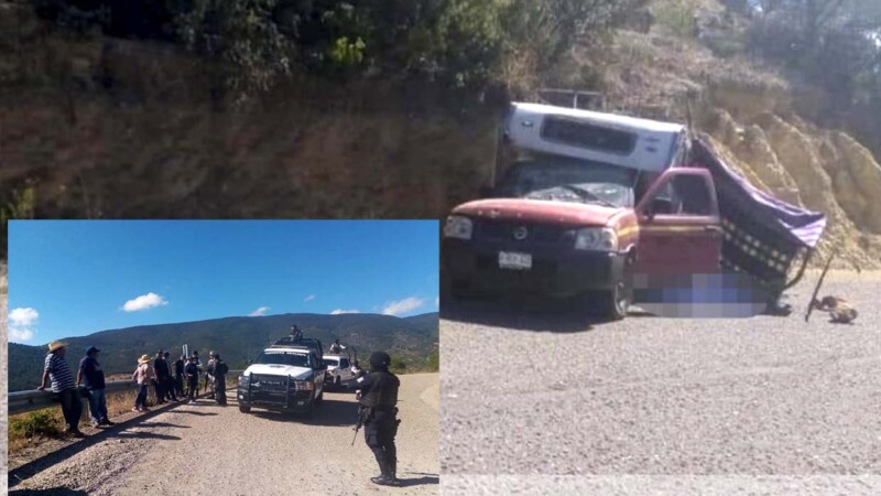 Matanza en emboscada deja nueve muertos en Oaxaca