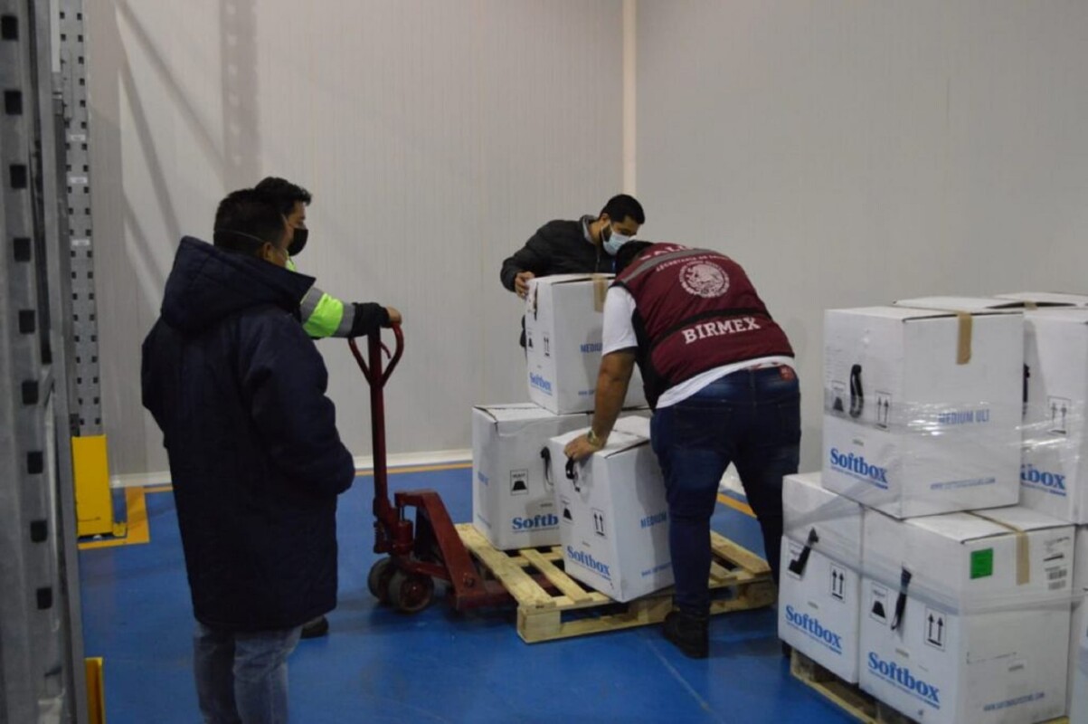 El mandatario mexicano confirmó que los Laboratorios y Biológicos de México (Birmex), la empresa productiva del Estado, se va a encargar de toda la distribución y del manejo del almacén.