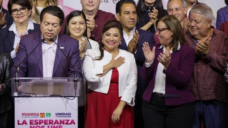 Define Morena sus candidatos; Clara Brugada va por CDMX