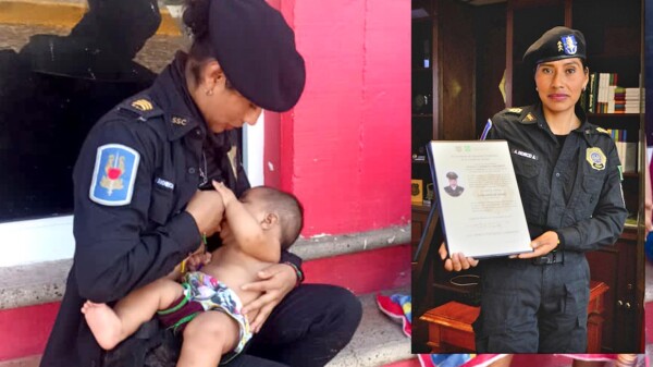 Ascienden a mujer policía que amamantó a bebé en Acapulco