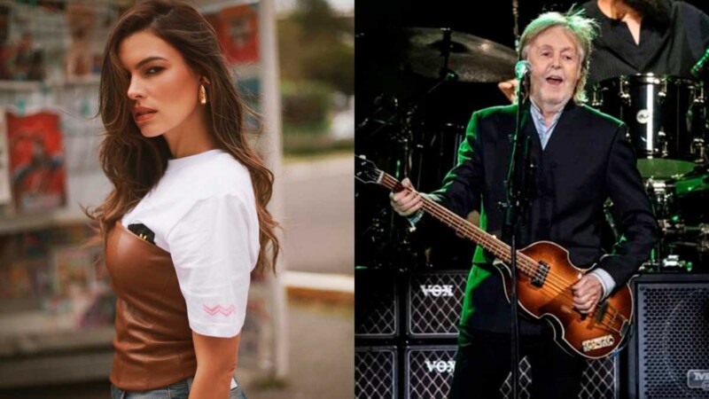 Natália Subtil choca contra el auto de Paul McCartney en la CDMX