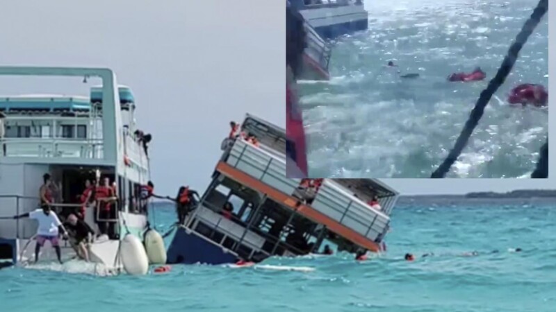 Naufraga Ferry en Bahamas y muere turista de EEUU