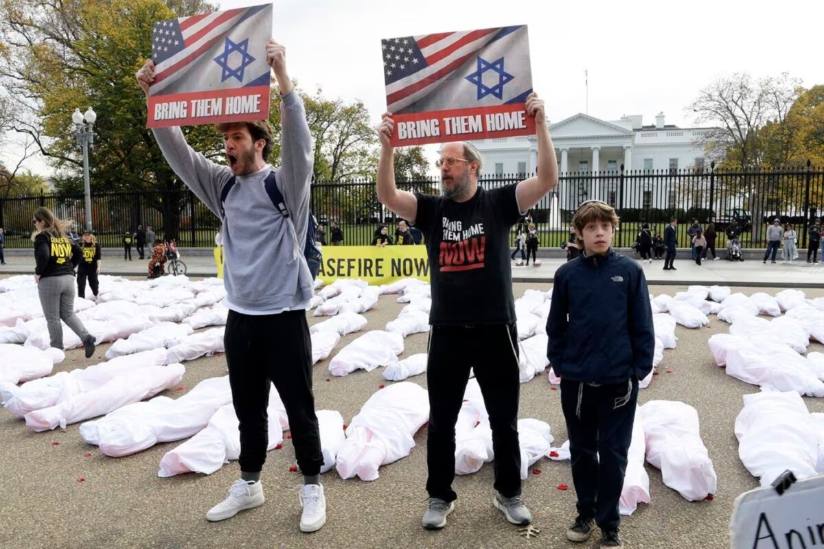 Decenas de protestas en el mundo en contra del genocidio israelí en Gaza, con el obvio apoyo de Estados Unidos.