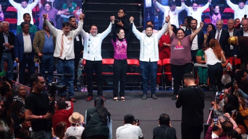 Felicita Sheinbaum a coordinadores electos de Morena