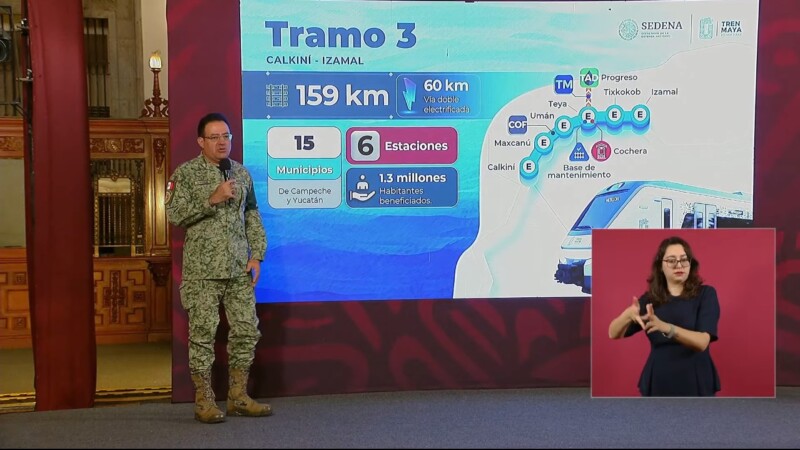 Faltan 18 días para que se inaugure el Tren Maya