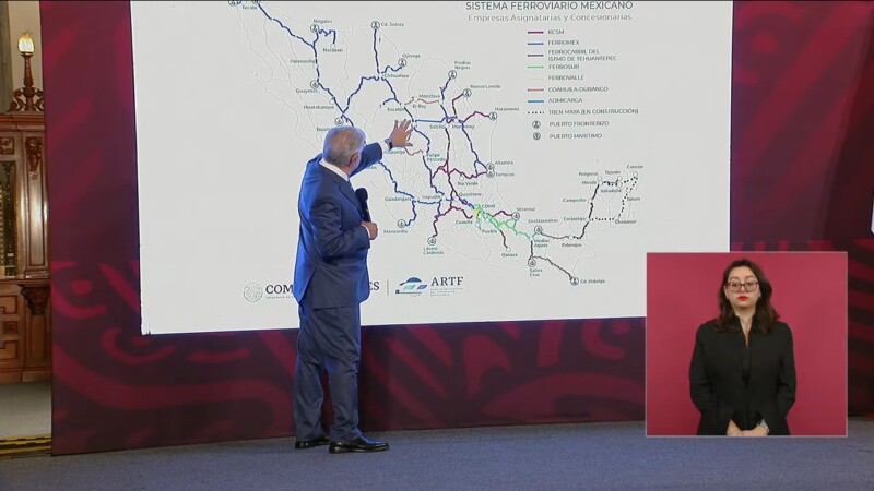 Invitará AMLO a dueños de vías a operar trenes para pasajeros