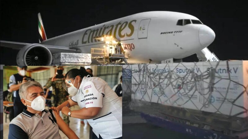 Adquiere México 600 mil dosis de la vacuna Sputnik V para campaña contra Covid-19