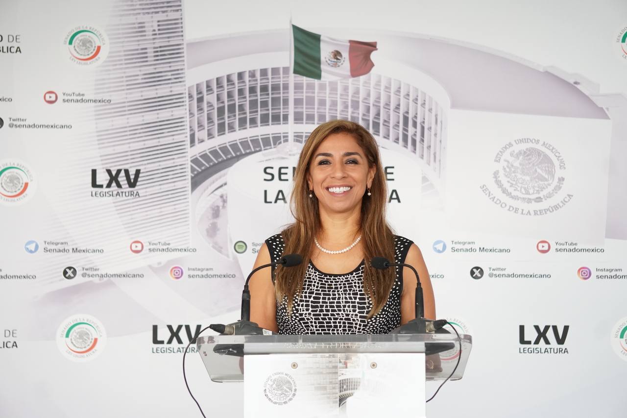 Marybel Villegas legisla en favor de la salud y la educación de la niñez; la senadora avaló la minuta para reformar la Ley General de Educación.