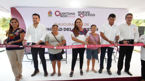 Inaugura Mara Lezama Unidad del Bienestar en Bacalar para la atención médica gratuita de la ciudadanía