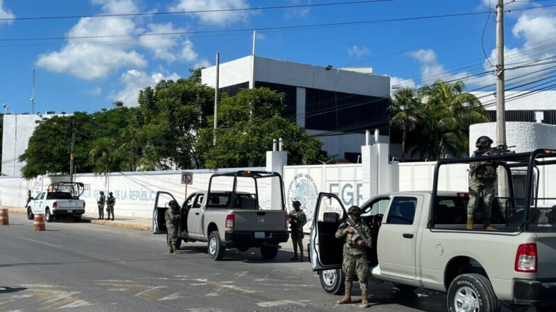 Realiza la FGR realiza simulacro de emergencia en sus instalaciones en Cancún