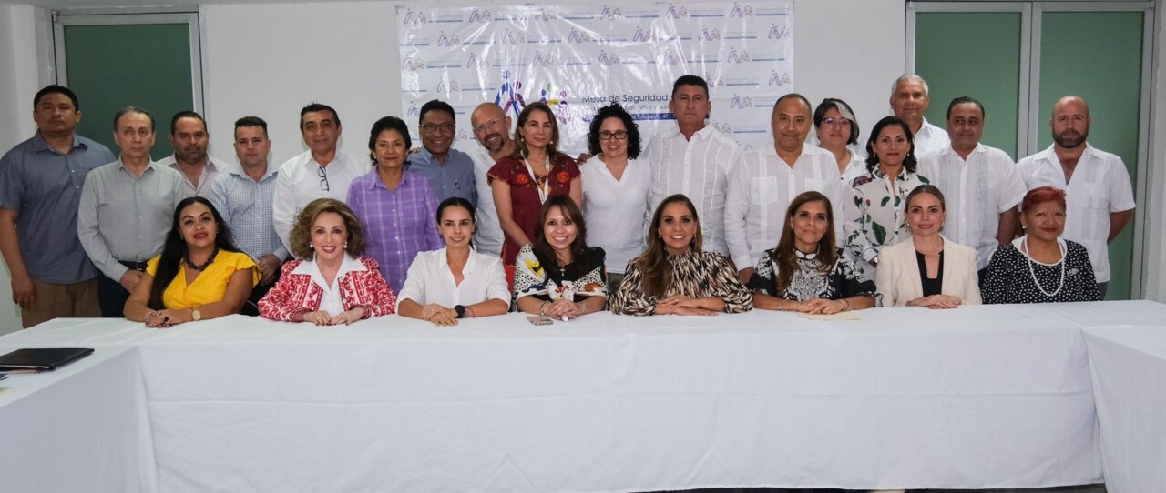 La gobernadora encabezó la Quinta Sesión de la Mesa de Seguridad y Justicia para Mujeres, Niñas, Niños y Adolescentes.