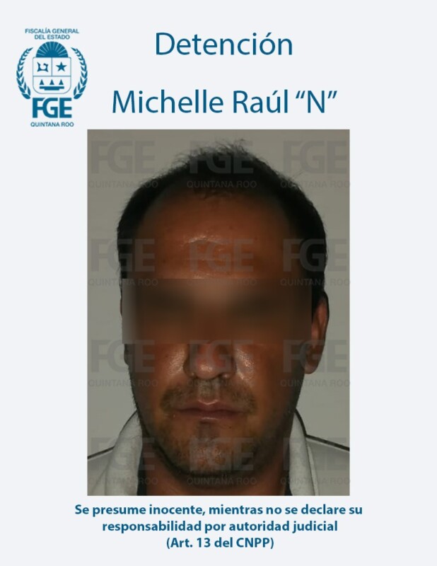 Detienen a sujeto en Cancún con una motocicleta robada; Michelle Raúl "N" fue interceptado por en calles de la Supermanzana 512.