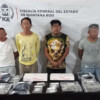 Detienen en Tierra Maya de Cancún a miembros de una narcocélula