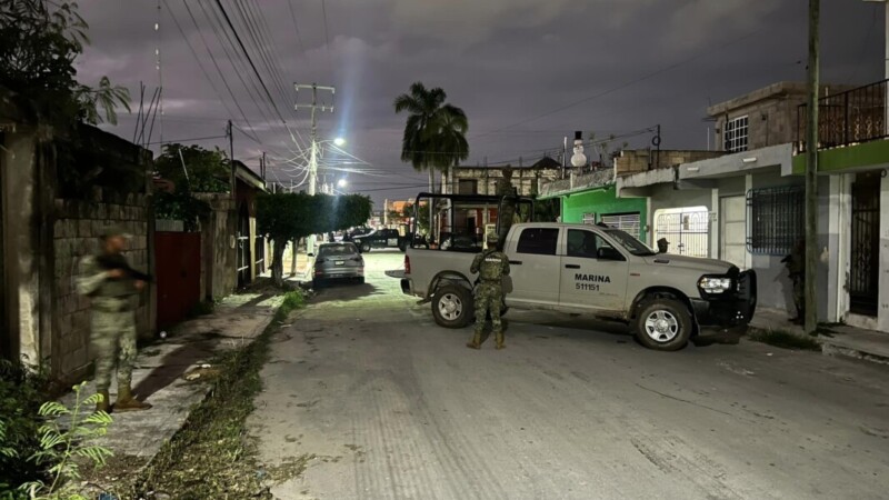 Decomisan en un domicilio de Chetumal un fuerte cargamento de droga