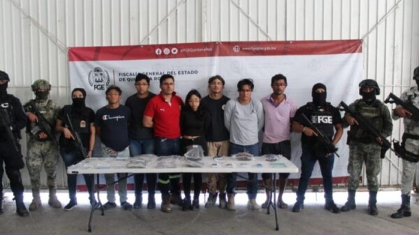 Detienen a 7 narcomenudistas en el área de playas de la Zona Hotelera de Cancún