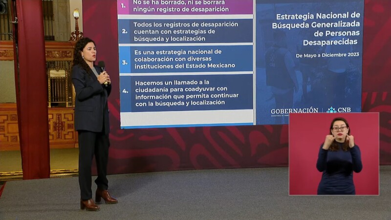 Cifra de desaparecidos es de 92 mil personas: AMLO