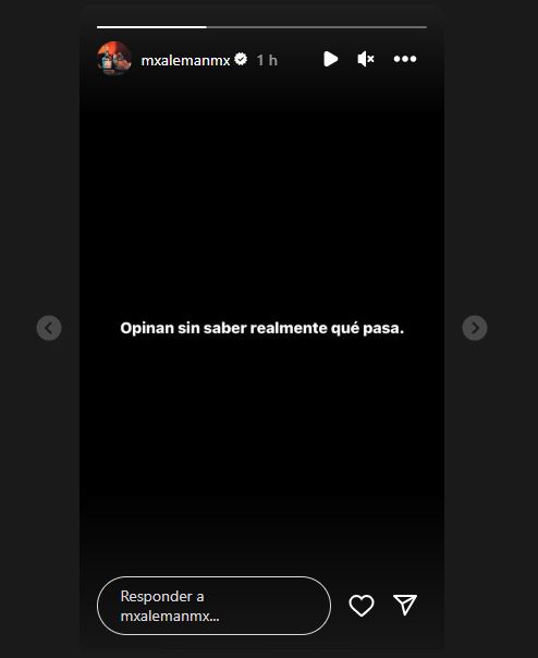 Alemán responde a presunta agresión a su novia Akasha
