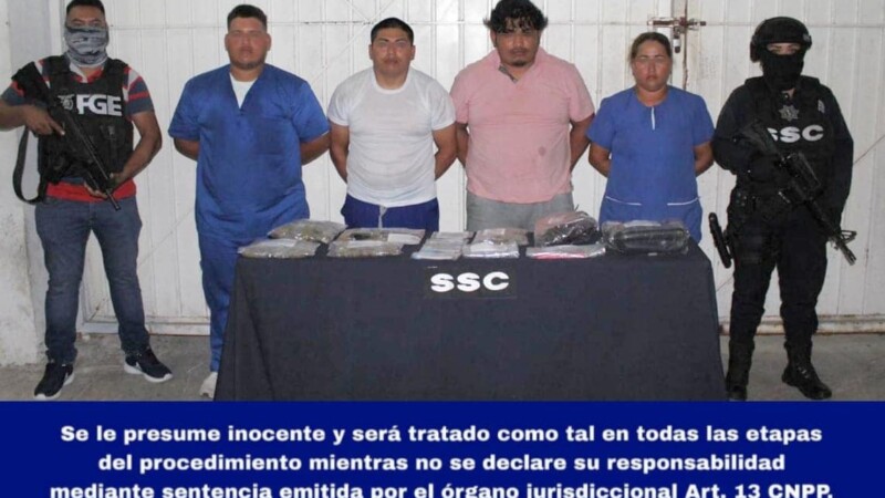 Cae banda de narcomenudistas que operaba en la Zona Hotelera de Cancún.