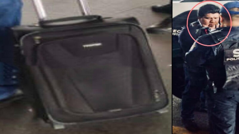 Detienen a sujeto con 11 mdp en su maleta; intentó volar hacia Cancún