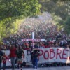 Éxodo de la Pobreza, avanza por México