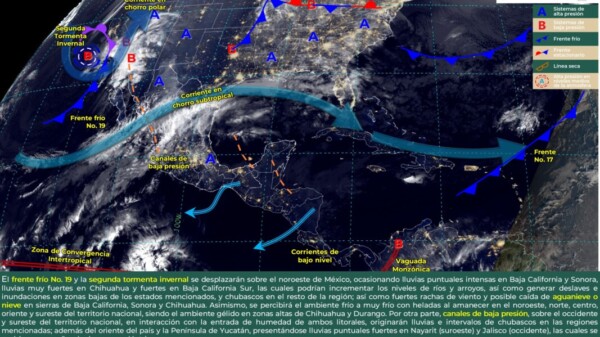 Pronóstico del clima para hoy viernes 22 de diciembre 2023 en Quintana Roo