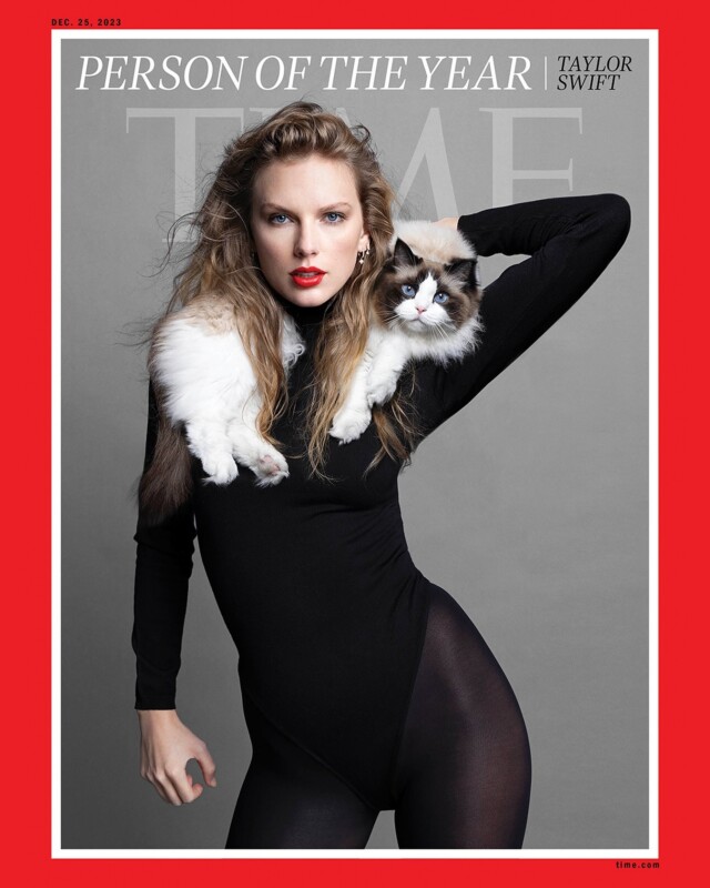 La revista Time considera a Taylor Swift como la 'Persona del Año'