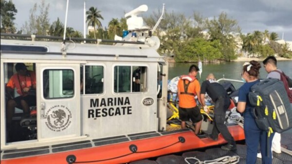 Apoya la Marina en emergencia médica en Isla Mujeres