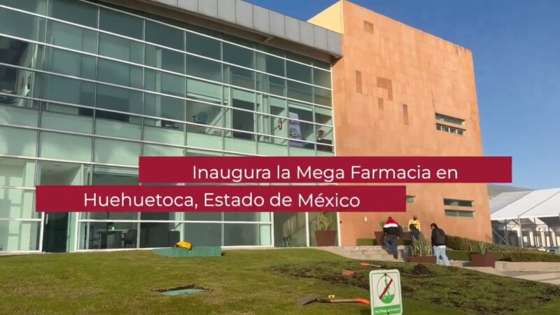 Megafarmacia garantizará suministro de cualquier medicina: AMLO