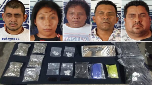 Detienen a una narcobanda en la Región 102 de Cancún