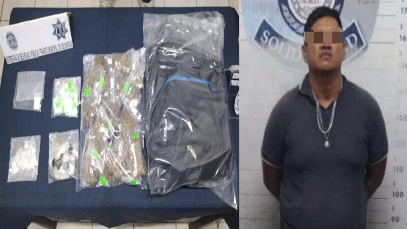 Detienen a presuntos narcomenudistas con más de 200 dosis en Playa del Carmen