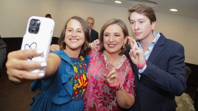 Nepotismo en la lista de Xóchitl Gálvez, incluye a sus hijos
