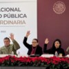 Participa Mara Lezama en el XLIX Consejo Nacional de Seguridad Pública en Palacio Nacional