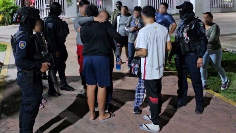 Rescatan a cinco personas privadas de su libertad en Chetumal