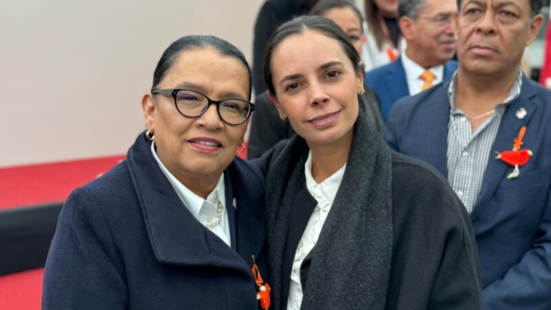 Ana Paty Peralta hombro con hombro, en el reforzamiento de seguridad contra la violencia hacía mujeres y niñas