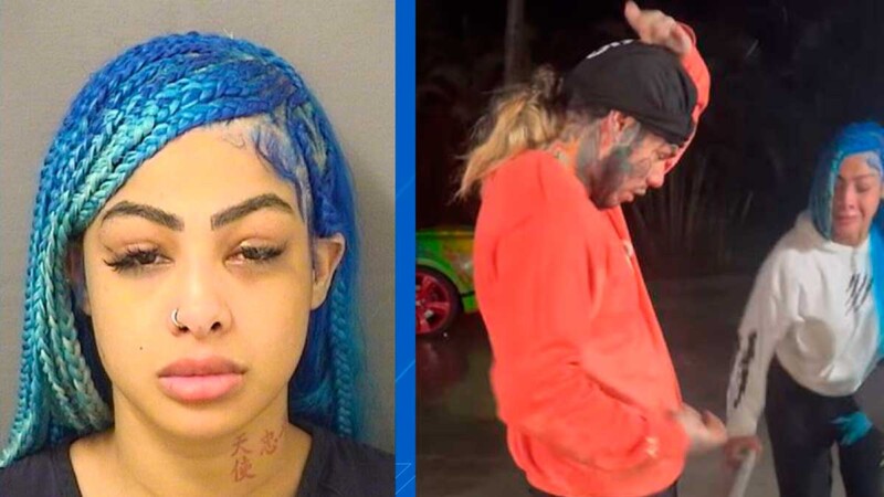 Tekashi 6ix9ine acusa a Yailin "La más viral" de agresión
