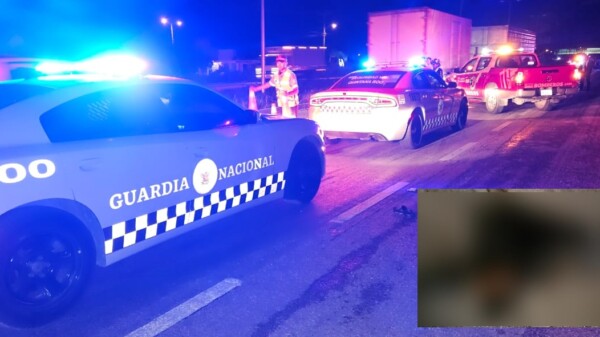 Auto ‘fantasma’ arrolla y mata a trabajador hoteleros en la carretera Puerto Morelos-Cancún