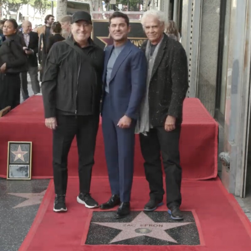 Zac Efron recibe su estrella en el Paseo de la Fama de Hollywood