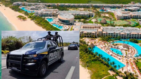 Comando armado roba nómina de hotel de Cancún
