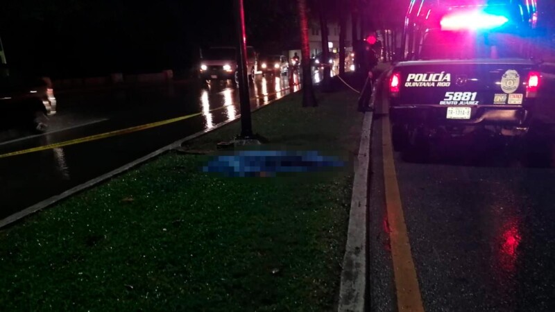 Atropellan a una persona en el Bulevar Kukulkán de Cancún