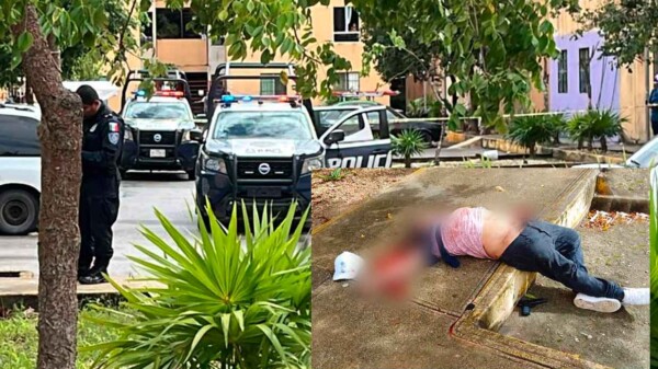 Asesinan a balazos a hombre en fraccionamiento de Cancún