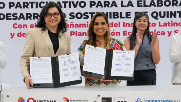 Inicia Mara Lezama con la CEPAL Plan Estratégico para el Desarrollo Sostenible de Largo Plazo en Quintana Roo con participación ciudadana