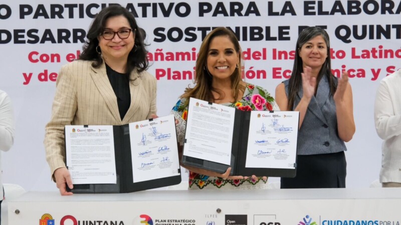 Inicia Mara Lezama con la CEPAL Plan Estratégico para el Desarrollo Sostenible de Largo Plazo en Quintana Roo con participación ciudadana