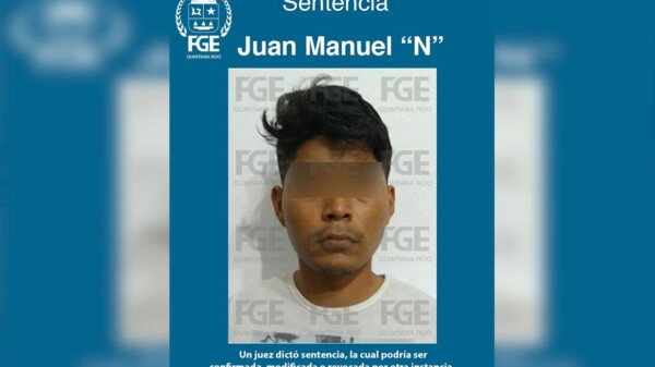 Sentencian a mas de 37 años a feminicida en Cancún