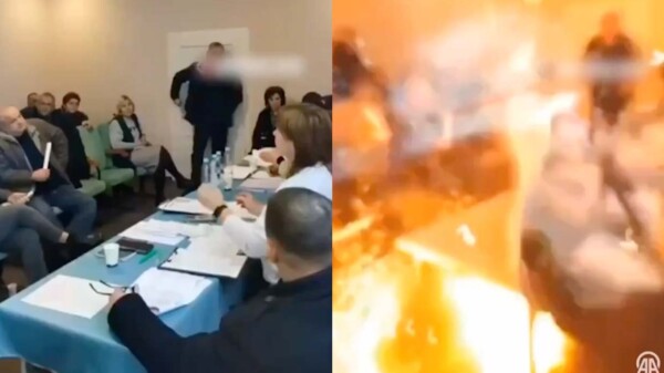 Parlamentario en región ucraniana detona granadas en plena reunión