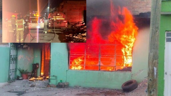 Mueren tres mujeres en incendio en SLP