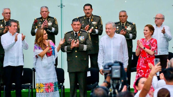 Inauguran AMLO y Mara Lezama el Aeropuerto Internacional de Tulum, una obra con justicia social